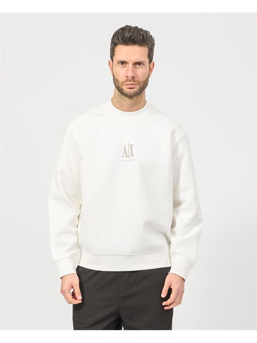 Armani Exchange crewneck sweatshirt with logo ARMANI EXCHANGE | XM000368-AF10818U0009